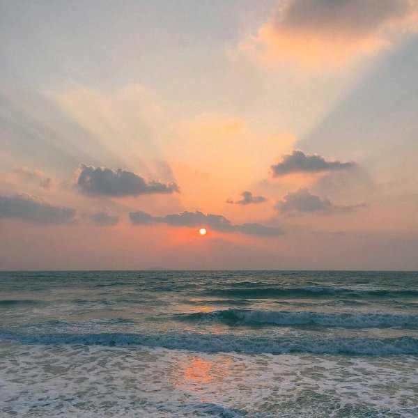 Эстетика море закат