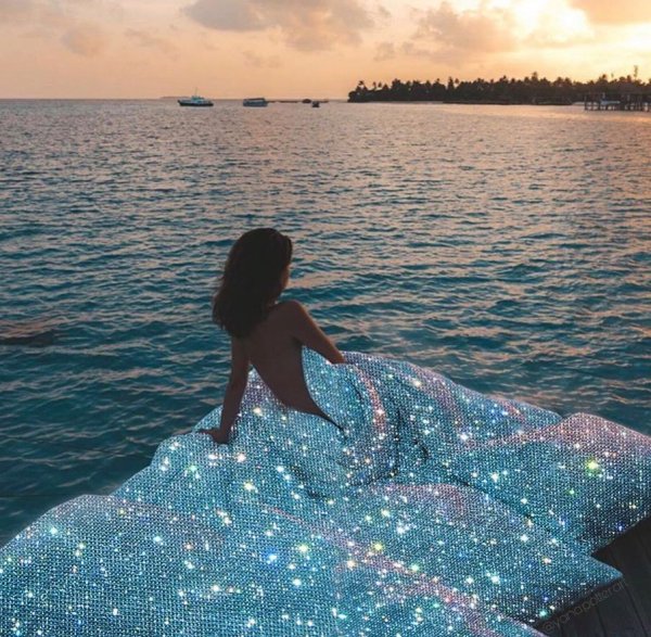 Девочка и море Эстетика