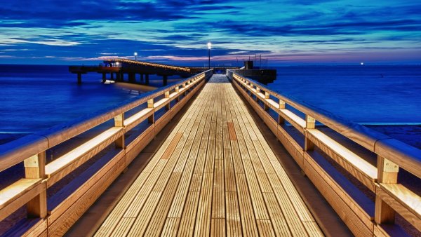 Дощатый причал