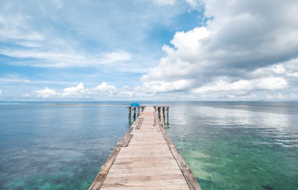 Море пляж Пирс