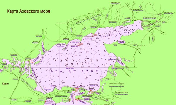 Картинки азовское море карта (67 фото) » Картинки и статусы про окружающиймир вокруг