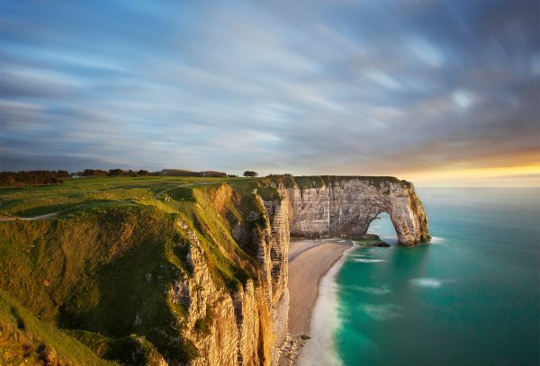 Нормандия Франция природа