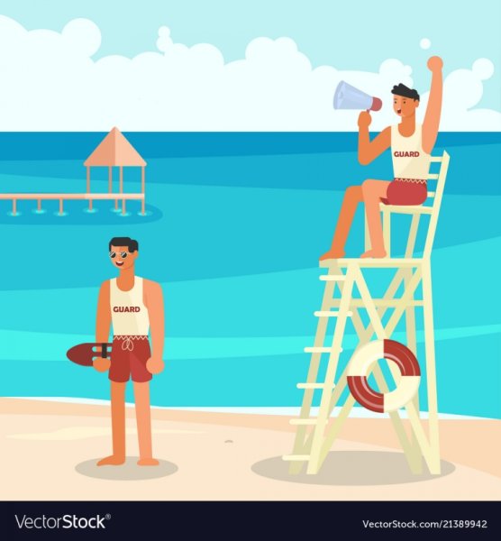 Пляжный спасатель