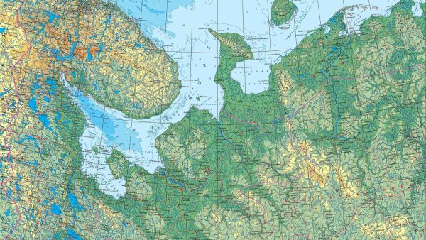 Архангельск Соловки белое море карта