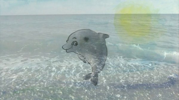 Парусный корабль на волнах