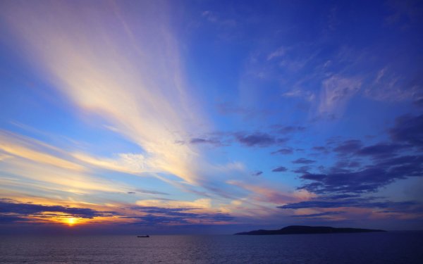 Красивое Морское небо