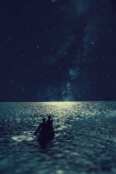 Влюбленные у костра