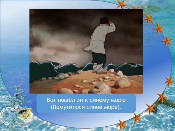Озеро и облака