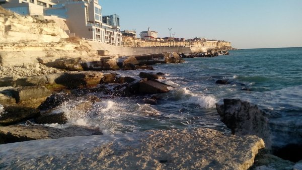 Город Актау набережная