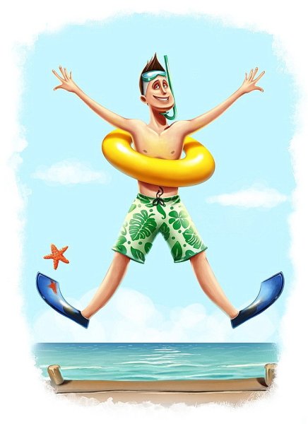 Приколы про отдых