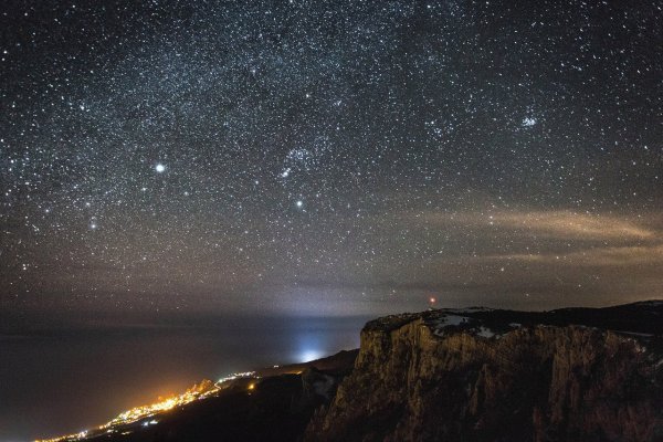 Ночь в море