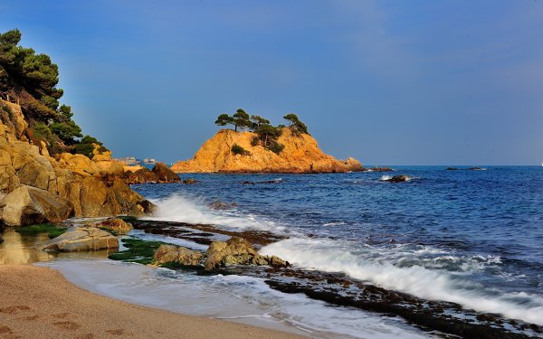 Испания пейзаж Коста Брава