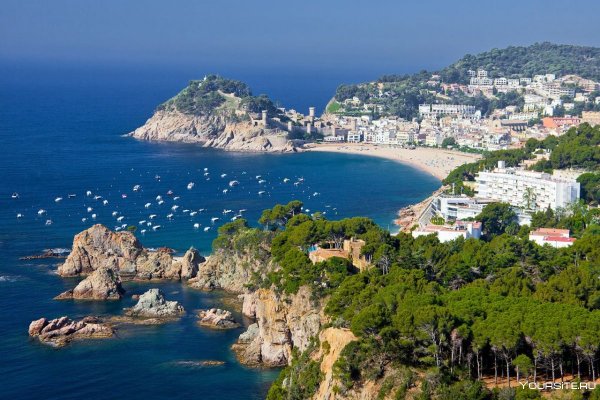 Испания Коста Брава море