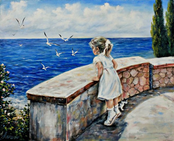 Виктор Бауэр картины женщины