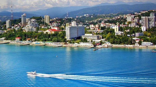 Город Сочи черное море