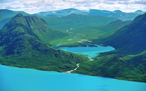 Норвегия реки моря озера