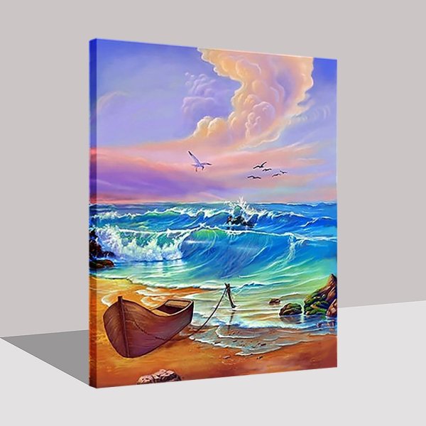 Море живопись акрил