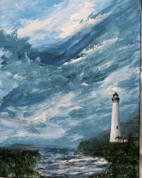 Кристиан Жекель море картина