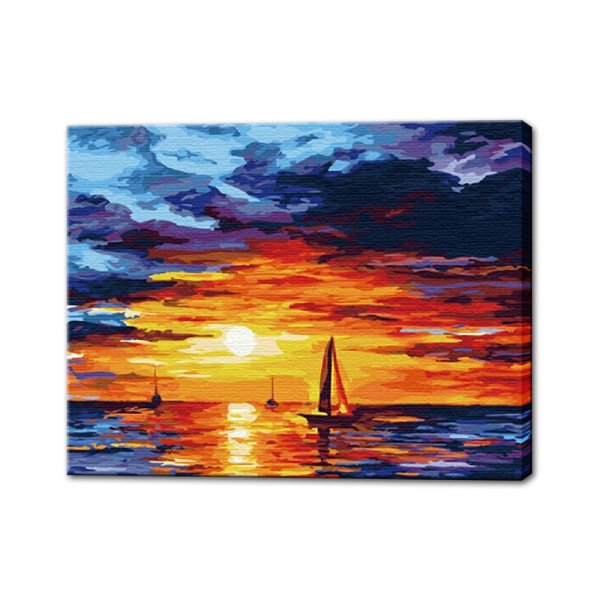 Море масляными красками