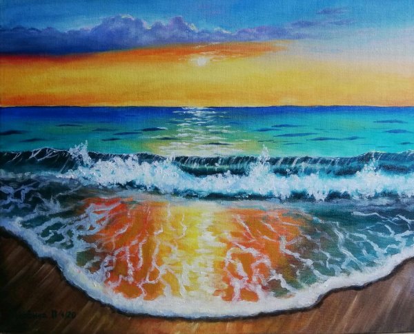 Картина Афремов Парус