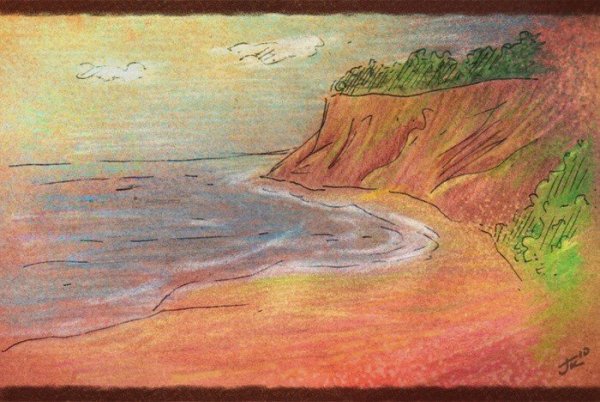 Морской пейзаж настроения