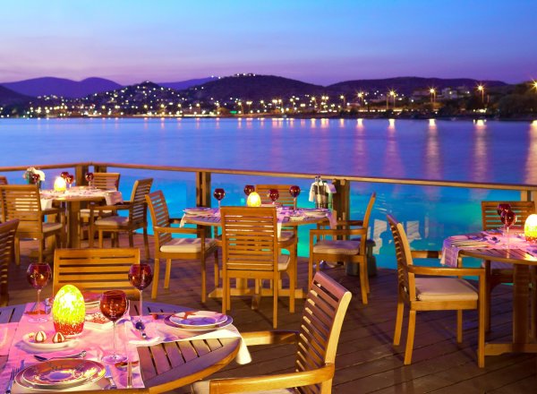 Санторини Греция виды ресторанов