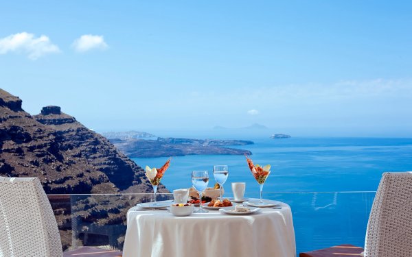 Ресторан с видом на море