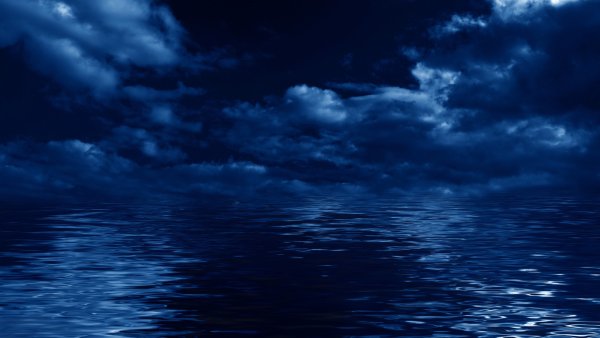 Ночное море