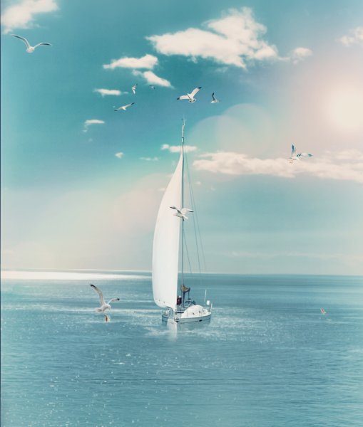 Прозрачное море