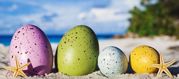 Счастливой Пасхи море