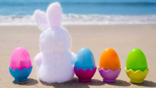 Пасхальные картинки на песке