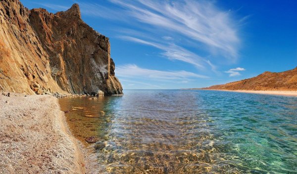 Белая скала Семеновка Азовское море
