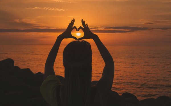 Красивое солнце