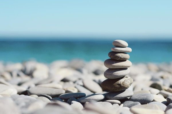 Камушки на пляже