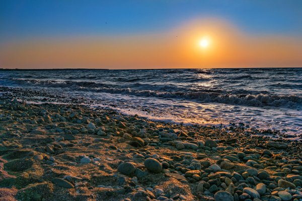 Золотой пляж Азовское море