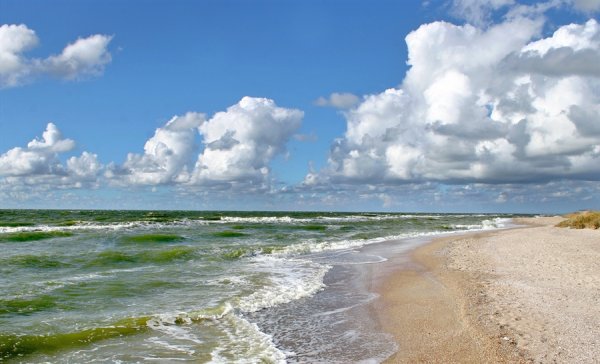 Пересыпь Краснодарский край Морское небо