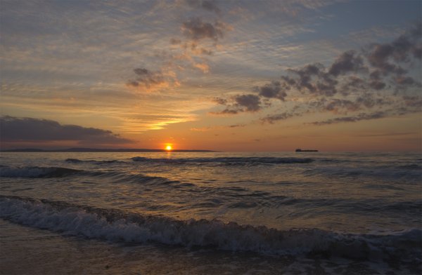 Азовское море Краснодарский край закат