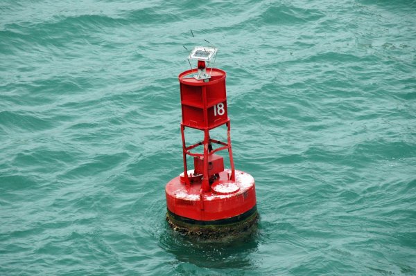 Буйки у девушки