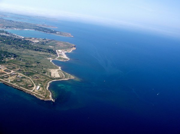 Черное море вид сверху