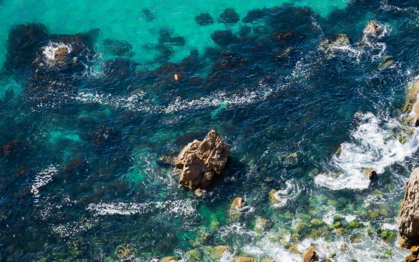 Черное море вид сверху