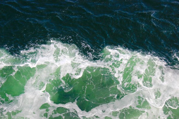 Море волны вид сверху