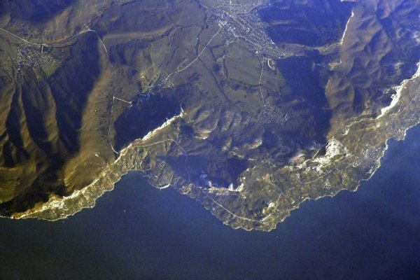 Космический снимок Крыма