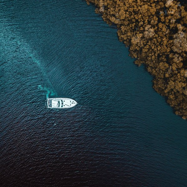 Берег вид сверху