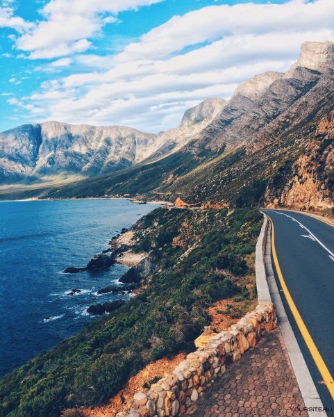 Лигурия дорога вдоль моря