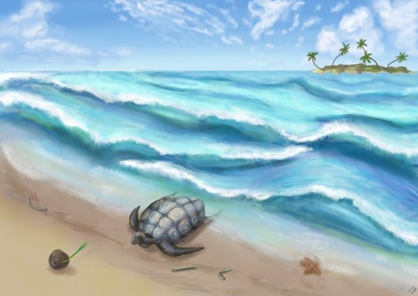 Рисунок на тему море