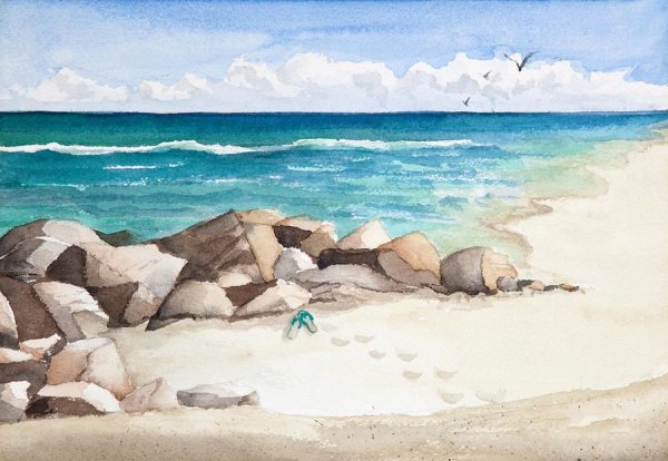 Художник Сатаров голубая Лагуна