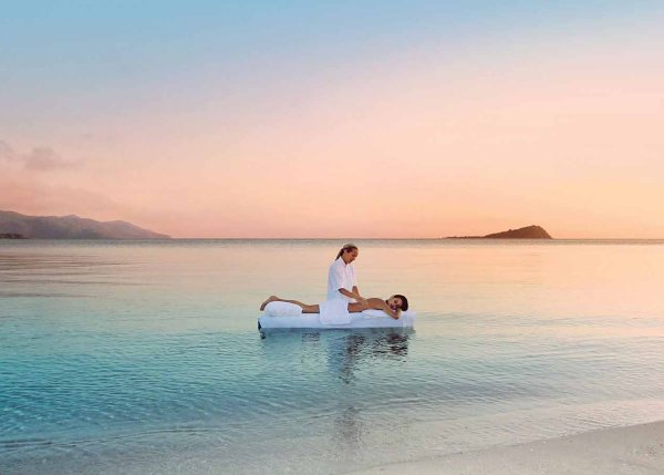 Массаж ракушками Каури