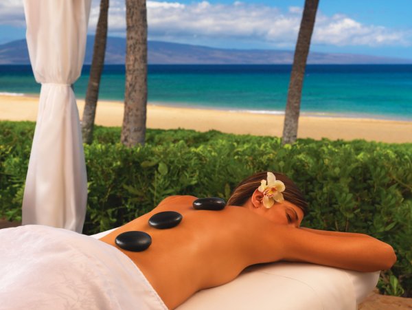 Массаж на море