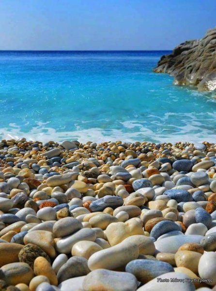 Греция Икария галечный