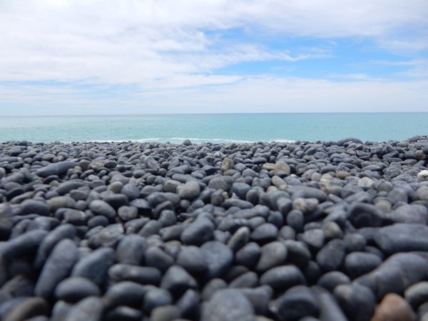 Кама галечный пляж